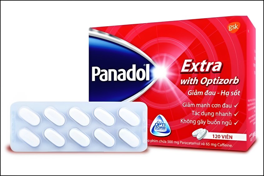 Panadol là loại thuốc có thành phần paracetamol được bán phổ biến 