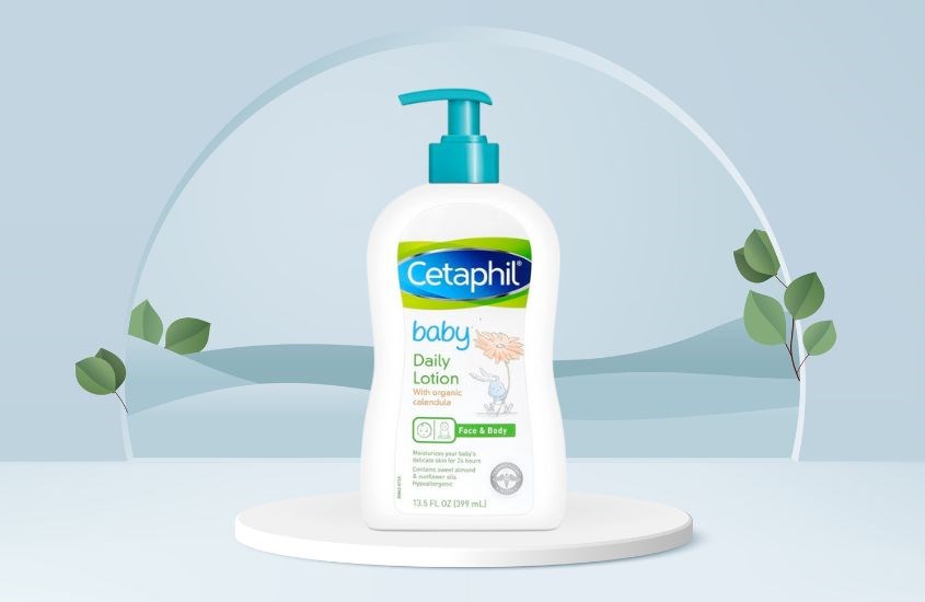 Sữa dưỡng thể hoa cúc hữu cơ cho bé Cetaphil Baby Daily Lotion 399 ml Sữa dưỡng thể hoa cúc hữu cơ cho bé Cetaphil Baby Daily Lotion 399 ml