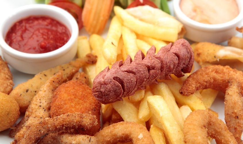 Ăn đồ chiên xào nhiều cũng có thể khiến lượng lợi khuẩn BB-12 trong cơ thể bị giảm