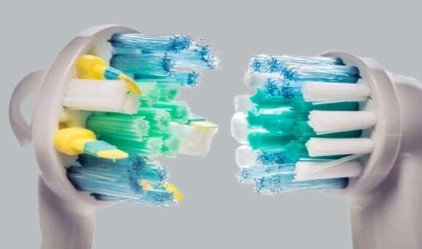 Nếu phần đầu bàn chải bị bào mòn bạn nên thay nó để đảm bảo hiệu quả