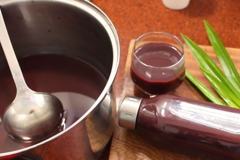 Mách mẹ cách làm sữa nếp cẩm thơm ngon