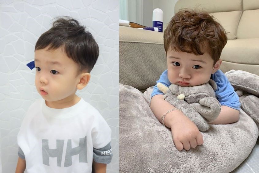 Kiểu tóc layer cho bé trai 1 - 2 tuổi