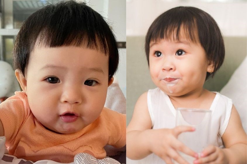 Mẫu tóc ngố cho bé gái đáng yêu nhất