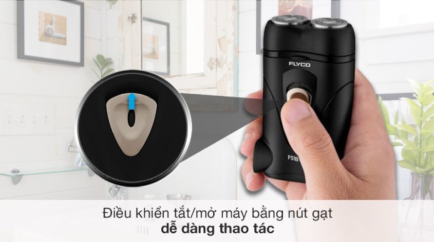 Máy cạo râu khô Flyco FS187VN Máy cạo râu khô Flyco FS187VN