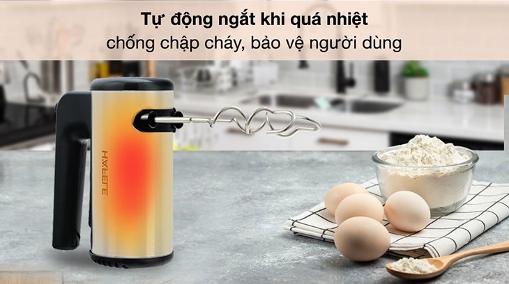 Sản phẩm có tiện ích tự ngắt khi quá nhiệt, giúp nâng cao sự an toàn cho người dùng