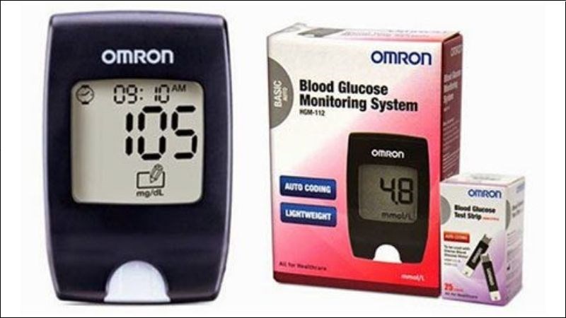 Máy đo đường huyết Omron