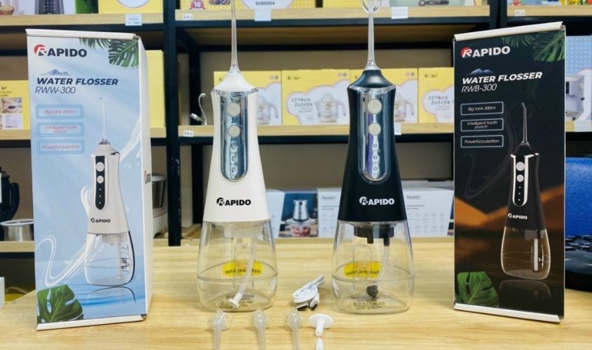 Máy tăm nước Rapido là thương hiệu của Đức