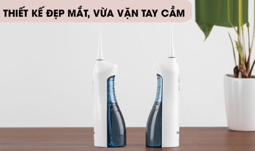 Máy tăm nước Rapido có thiết kế tiện lợi giúp vệ sinh răng miệng