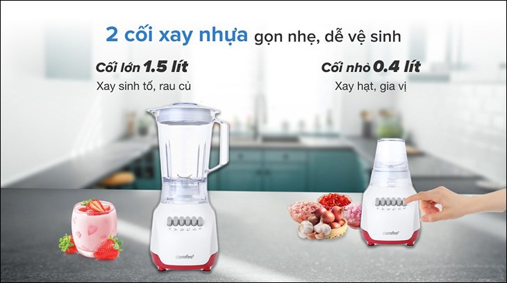 Sản phẩm có dung tích và công suất phù hợp để sử dụng chế biến các món ăn trong gia đình