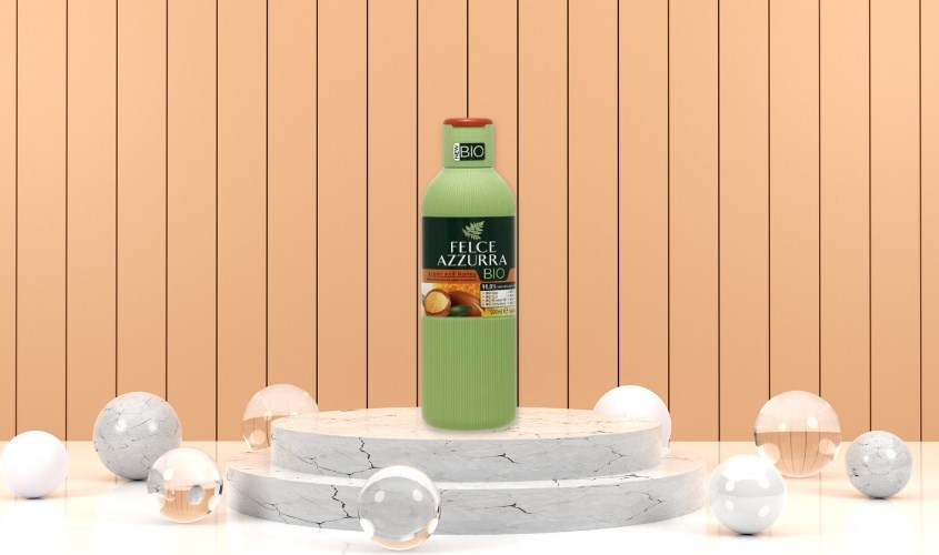 Sữa tắm hữu cơ Felce Azzurra dầu argan và mật ong 500 ml