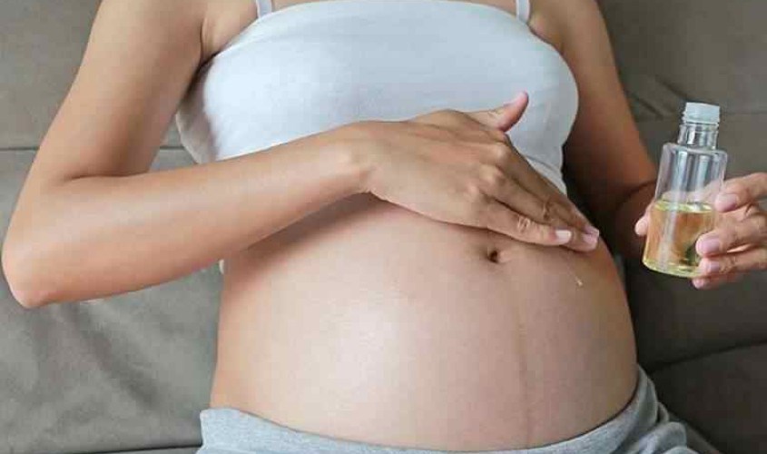 Dầu oliu cải thiện tình trạng rạn da ở mẹ bầu