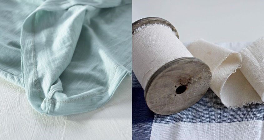Sử dụng vải cotton làm mềm vải cứng