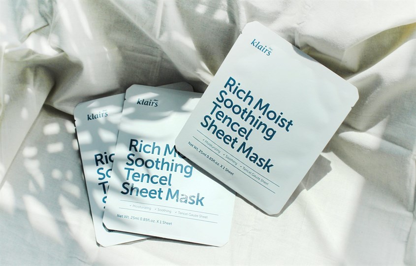 Mặt nạ giấy cấp ẩm làm dịu da Klairs Rich Moist Soothing 25 ml
