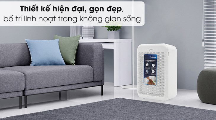 Máy lọc không khí Midea MAP-350GS1 36W với mức giá 3.700.000đ ( cập nhật ngày 05/2023 và có thể thay đổi theo thời gian) được tích hợp nhiều tính năng hiện đại