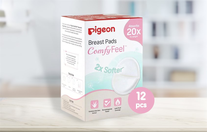 12 miếng lót thấm sữa nha đam Pigeon