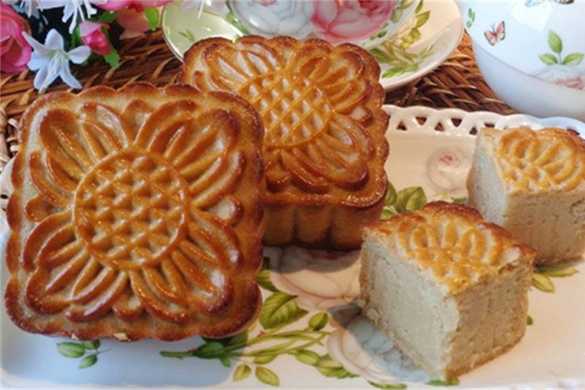 Cách nướng bánh nhân đậu trắng thơm ngon cho bé