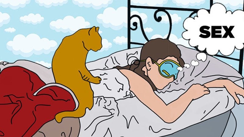 Nhiều trường hợp mộng tinh xuất phát từ những giấc mơ khiêu dâm Nhiều trường hợp mộng tinh xuất phát từ những giấc mơ khiêu dâm