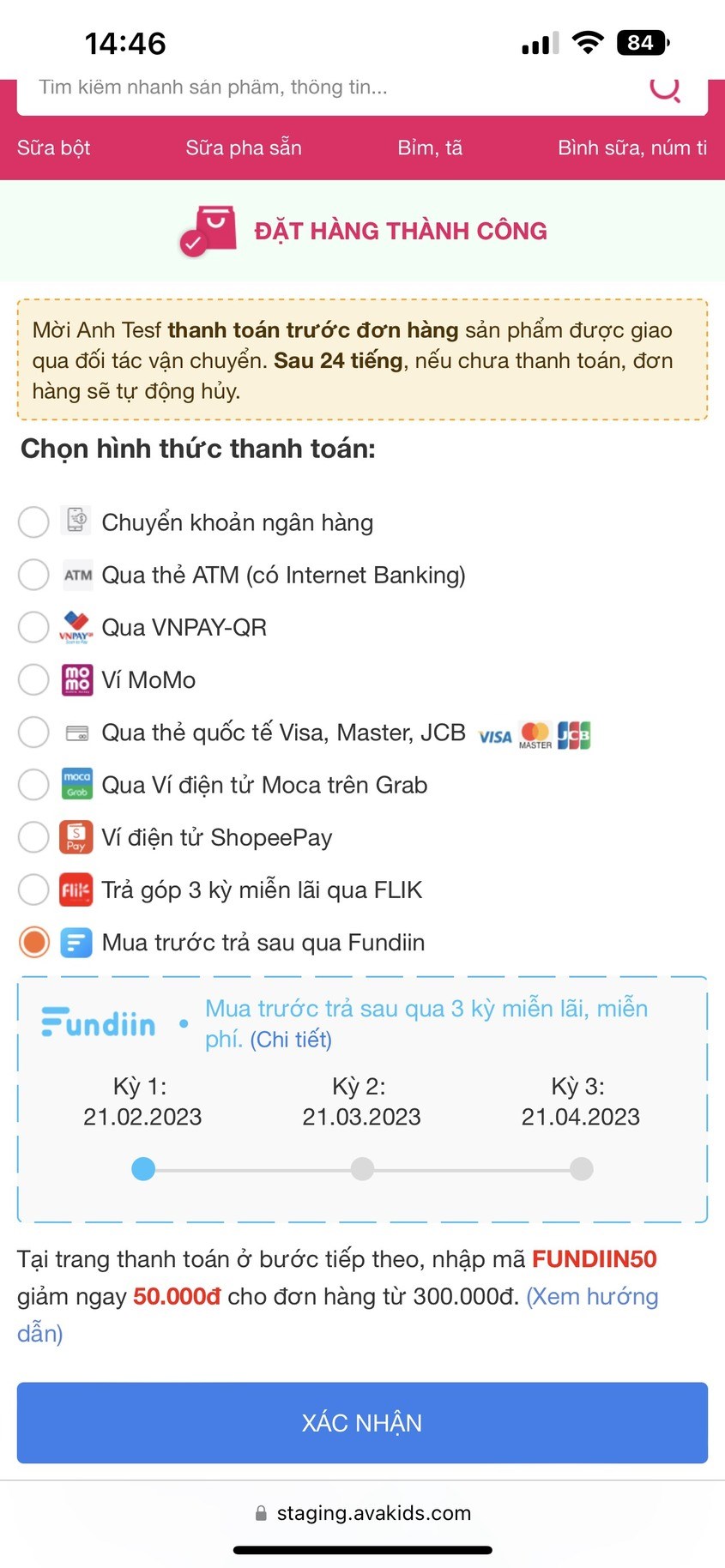 Bước 2