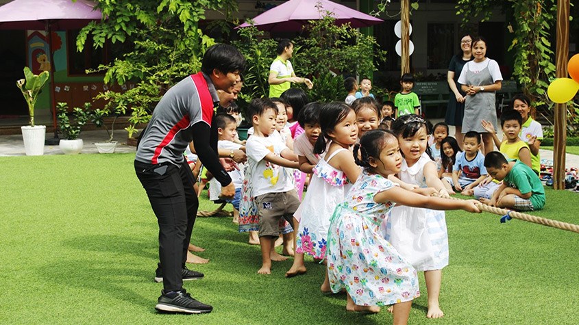 Những mục tiệu của việc phát triển thể chất cho bé Mục tiêu của việc phát triển thể chất cho trẻ mầm non