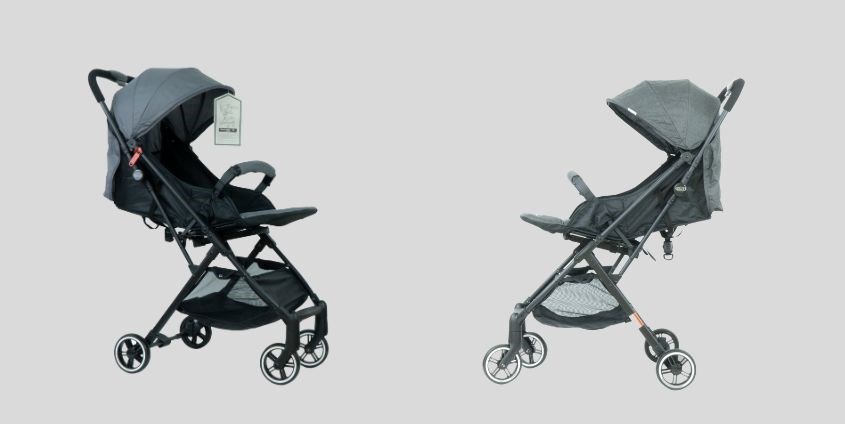 Xe đẩy cho bé Gluck Baby C-3 (0 - 5 tuổi) - Màu xanh navy 