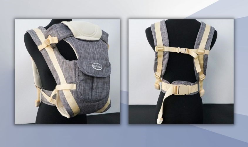 Địu em bé Gluck Baby GP708 - Màu xám (từ 0 - 18 tháng)