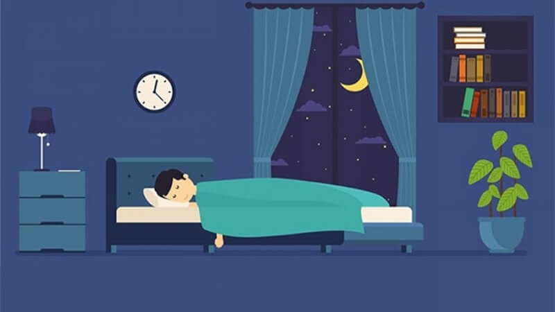 Ngủ sớm và đủ giấc giúp cung cấp năng lượng và dưỡng chất cho não