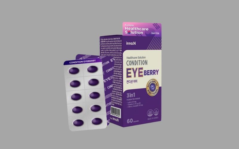 Condition Eye Berry hỗ trợ tăng cường thị lực hộp 60 viên