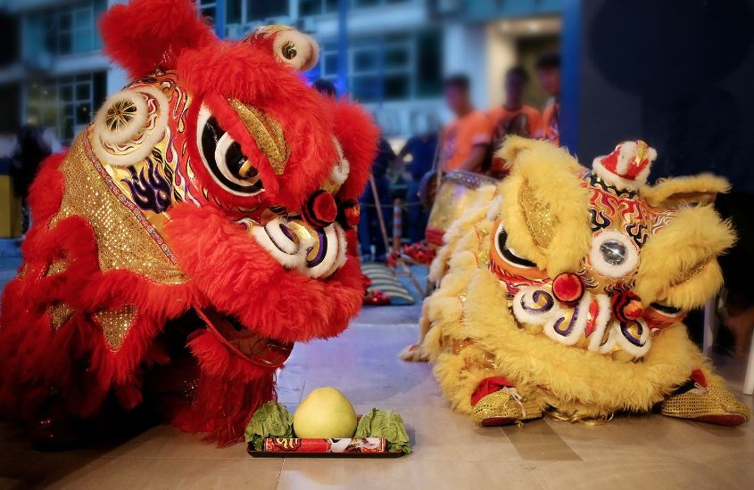 Múa lân sư rồng có mục đích cầu mong sự phước lành, bình an và may mắn cho gia đình