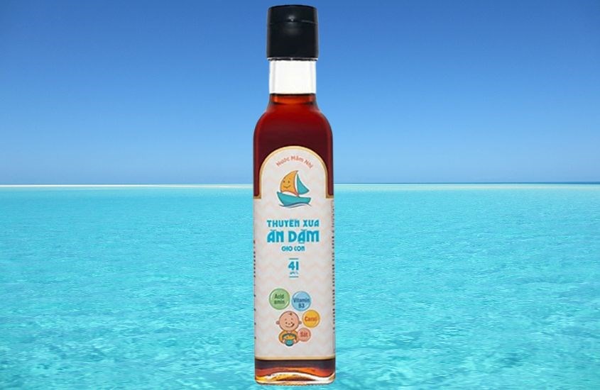 Nước mắm Thuyền Xưa ăn dặm cho bé 41°N chai 250 ml