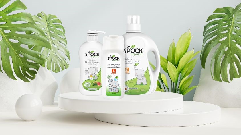 Dr.Spock Organics là thương hiệu chuyên cung cấp những sản phẩm giặt rữa từ thiên nhiên