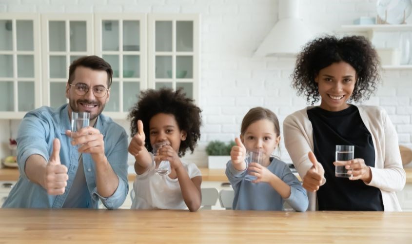 Luôn uống đủ nước để các chức năng của cơ thể hoạt động tốt và khỏe mạnh