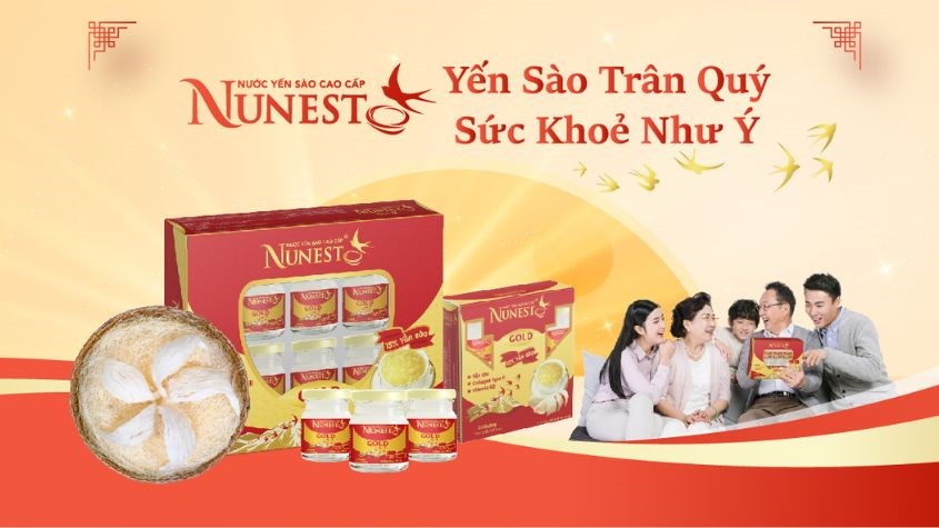 Nunest là thương hiệu nước yến sào cao cấp đến từ Việt Nam