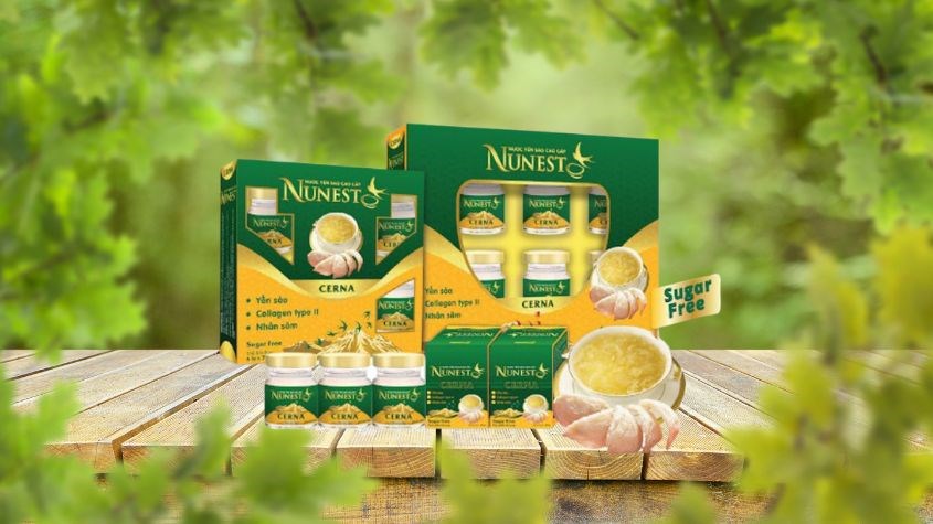 Nước yến sào nhân sâm Nunest Cerena