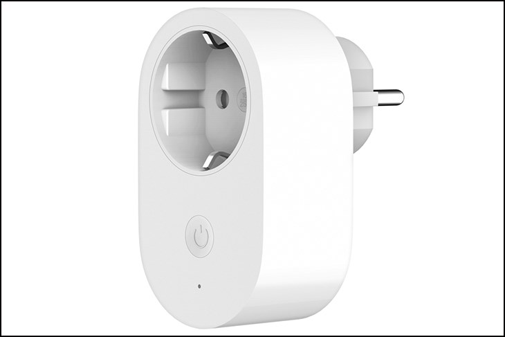 Ổ cắm điện thông minh Xiaomi Smart Plug (WiFi) 1 lỗ GMR4015GL có hỗ trợ điều khiển bằng giọng nói tiện lợi