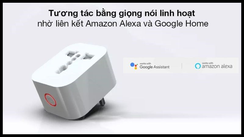 Thiết kế nhỏ gọn của Ổ Cắm Thông Minh Điện Quang