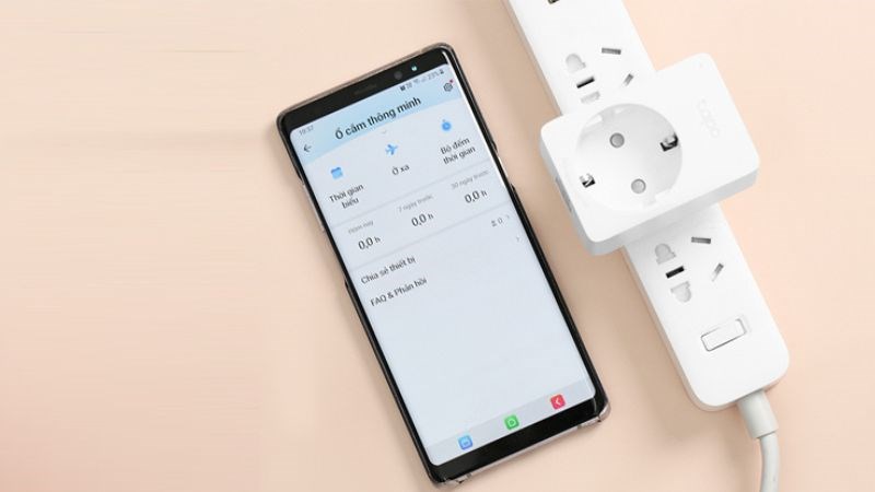 Ổ Cắm Điện Wifi Thông Minh TP-Link Tapo với tính năng đặt lịch