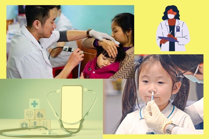 phòng khám tai mũi họng Hà Đông cho trẻ em