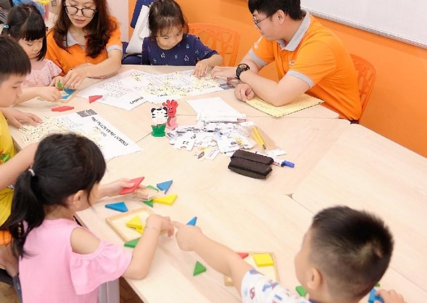 Phương pháp STEAM giúp trẻ có cơ hội rèn luyện kỹ năng toán học từ sớm