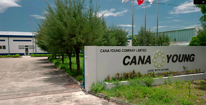<div class='captionnews'>Trụ sở công ty Cana Young</div>