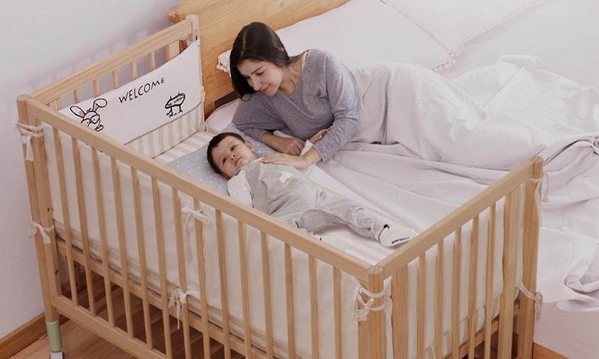 Đối với kích thước nôi em bé loại trung bình Đối với kích thước nôi em bé loại trung bình