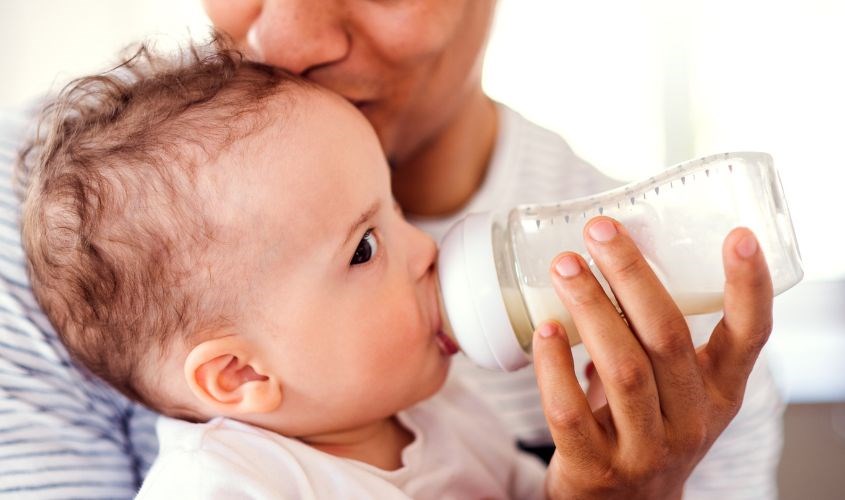 Dung tích bình có thể nhỏ so với nhu cầu của các bé trên 6 tháng tuổi