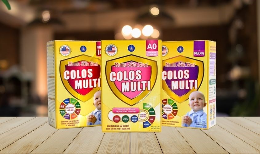 Sữa Colos Multi thuộc công ty G&P Mama sữa non Việt Nam 