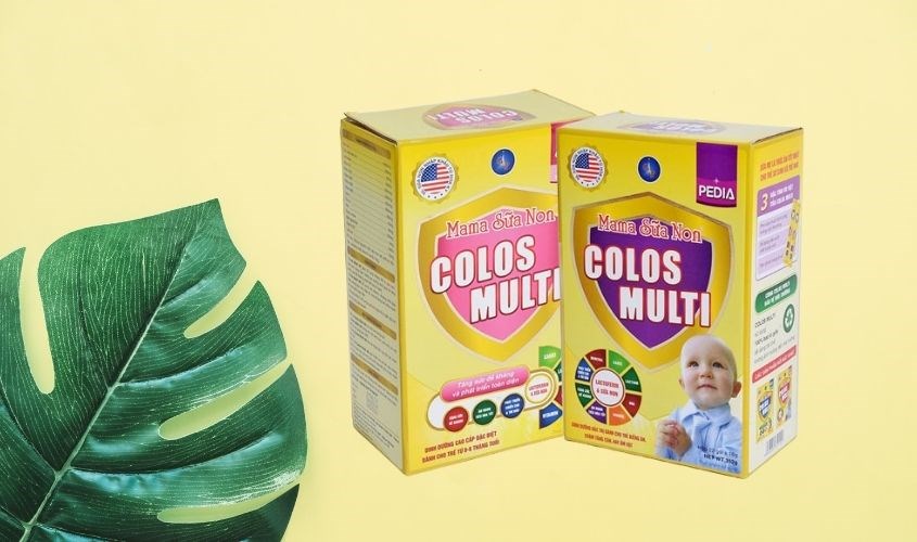 Mẹ nên cho bé uống sữa Colos Multi hàng ngày để giúp con hấp thu đầy đủ dưỡng chất cần thiết