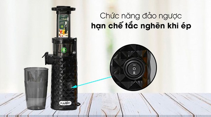 Chế độ đảo chiều hỗ trợ giảm tình trạng tắc nghẽn trong khi máy đang hoạt động