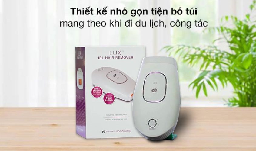 Máy triệt lông cá nhân Rio IPHH có thiết kế nhỏ gọn