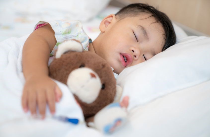 Giấc ngủ ngon giúp bé phát triển khoẻ mạnh về thể chất và tinh thần