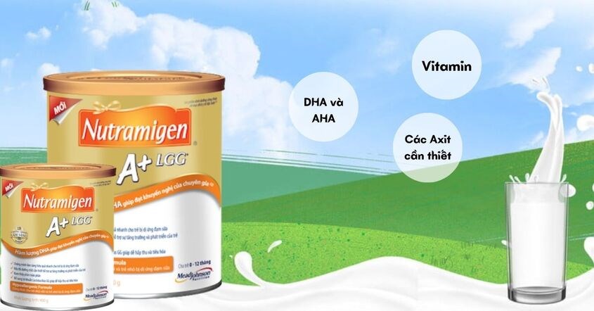 Thành phần dinh dưỡng có trong sữa Nutramigen A+ LGG