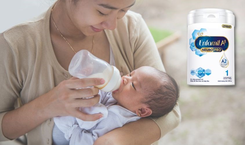 Sữa bột Enfamil AII Neuropro Infant Formula số 1 800g (0 - 6 tháng)