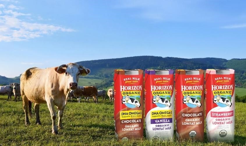 Sữa Horizon dạng nước có đa dạng hương vị
