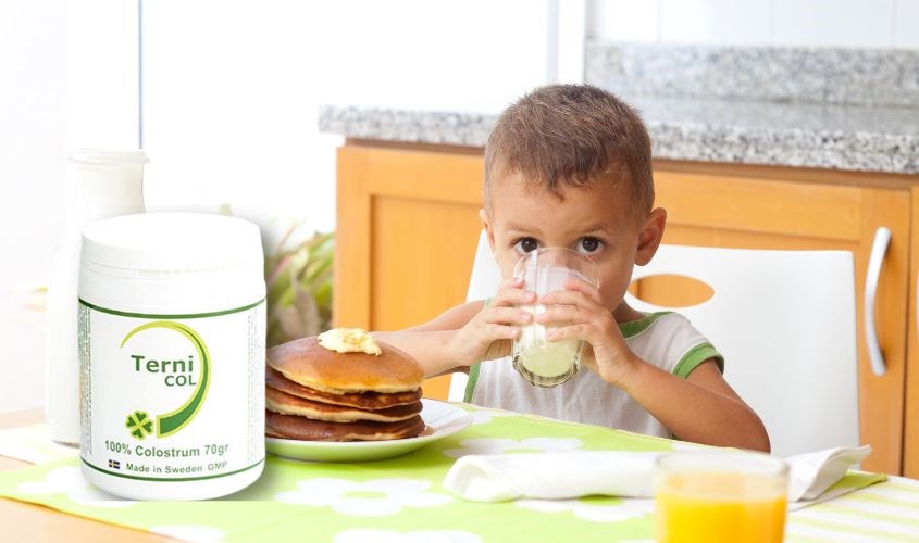 Mẹ nên cho bé sử dụng sữa non Ternicol theo đợt